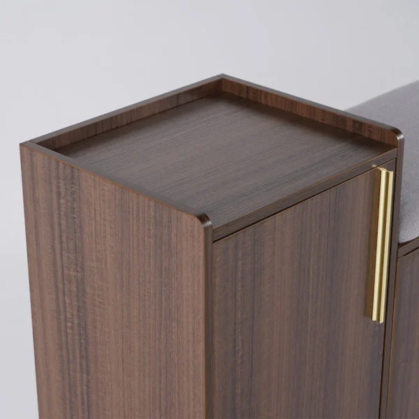 Wooden Shoe Storage Bench - Image 3