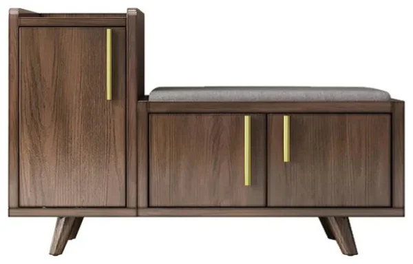 Wooden Shoe Storage Bench